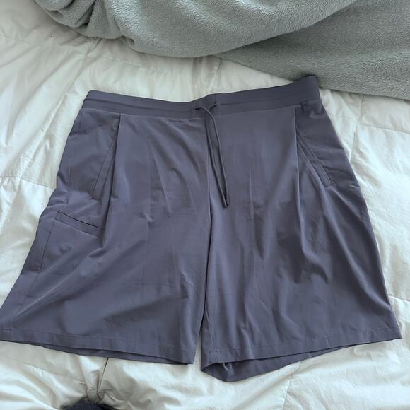 Athleta Venture Bermuda Shorts - Tempest Violet -UPF 50+ - Picture 2 of 8